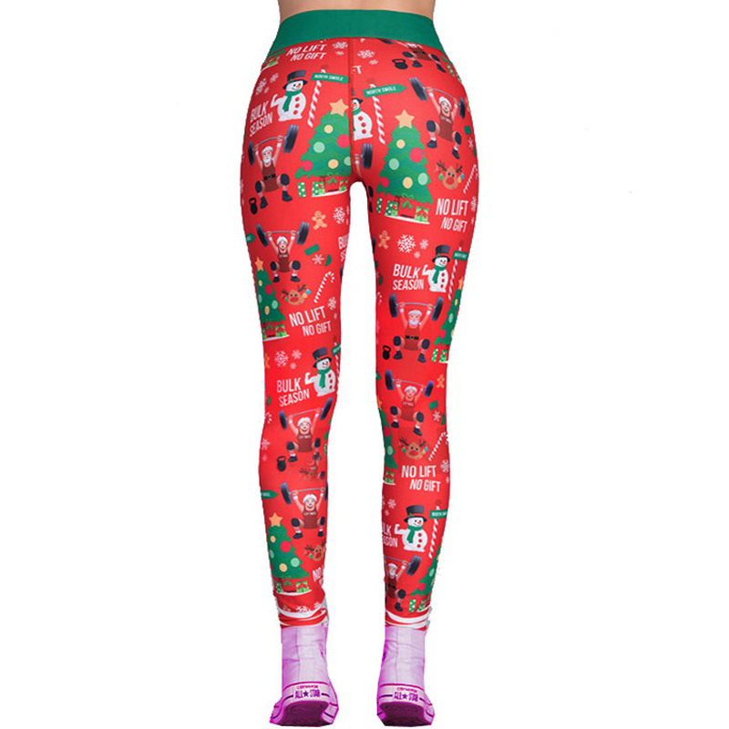 SZ60234 santa christmas leggings